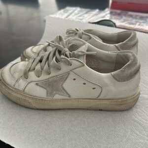 Kids Golden Goose - white leather